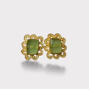Lush leaflets earrings