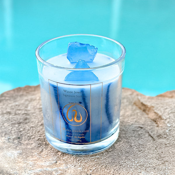 Aqua Candle