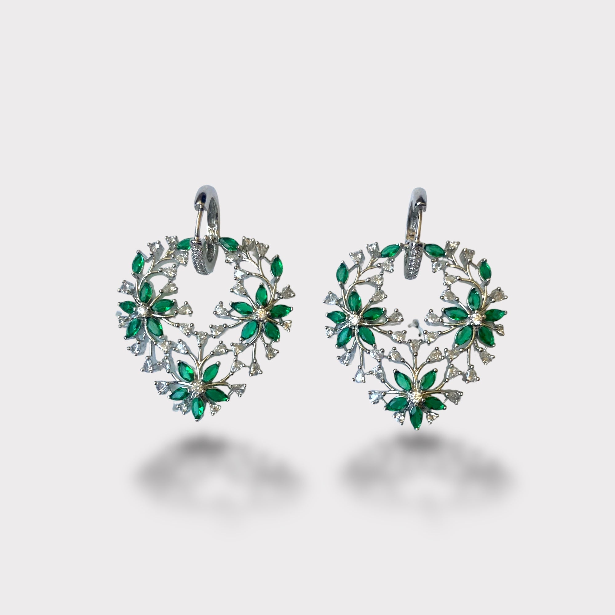 Vine Green Earrings