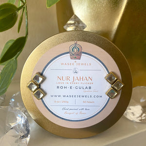 Nur Jahan Bouquet of Roses Candle