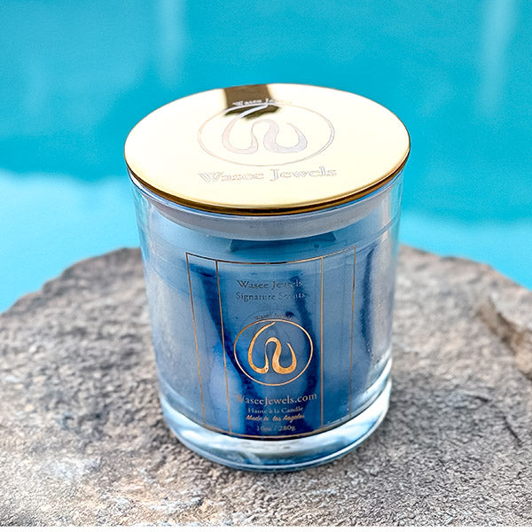 Aqua Candle