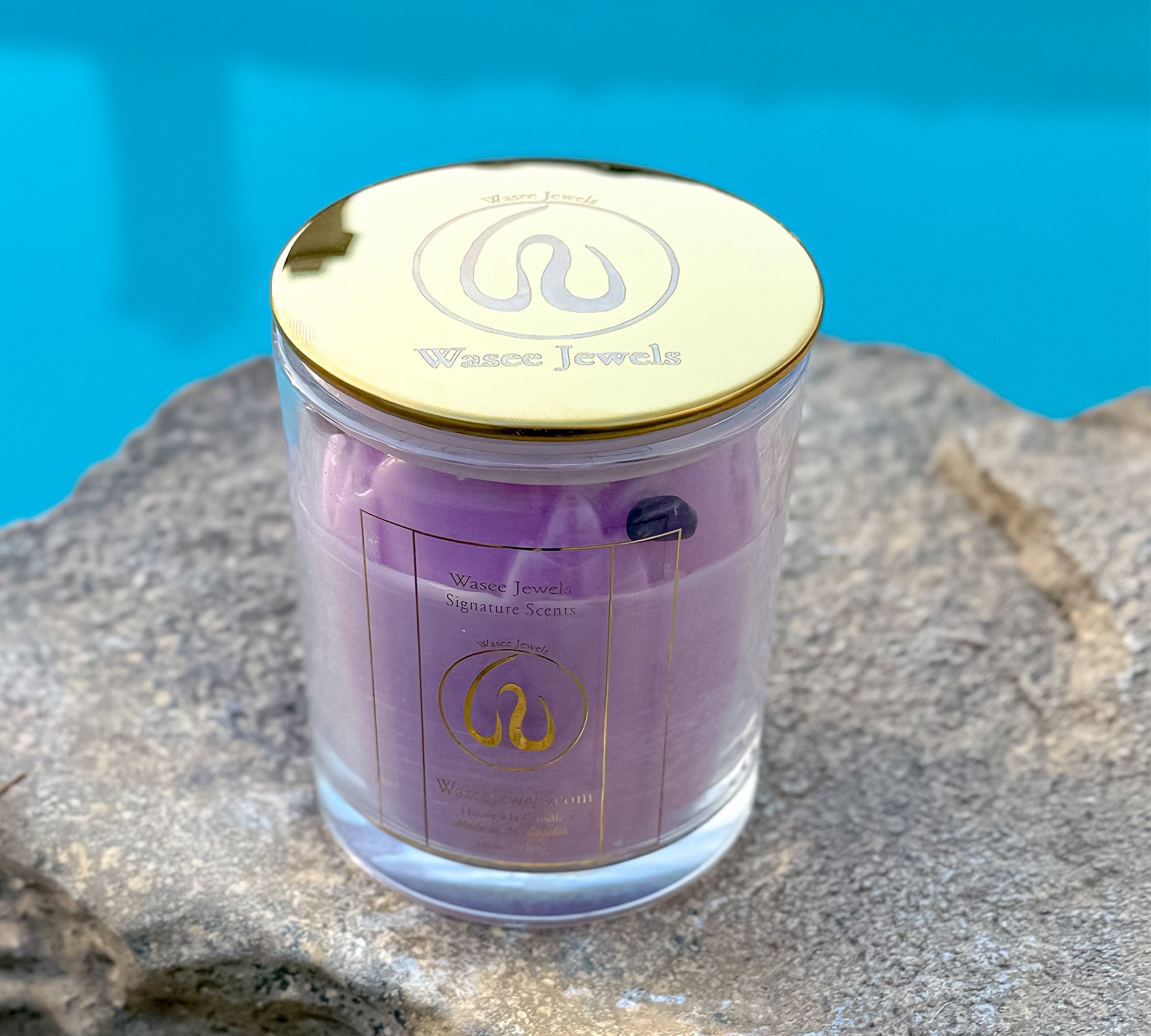 Bakhoor and Rose Candle