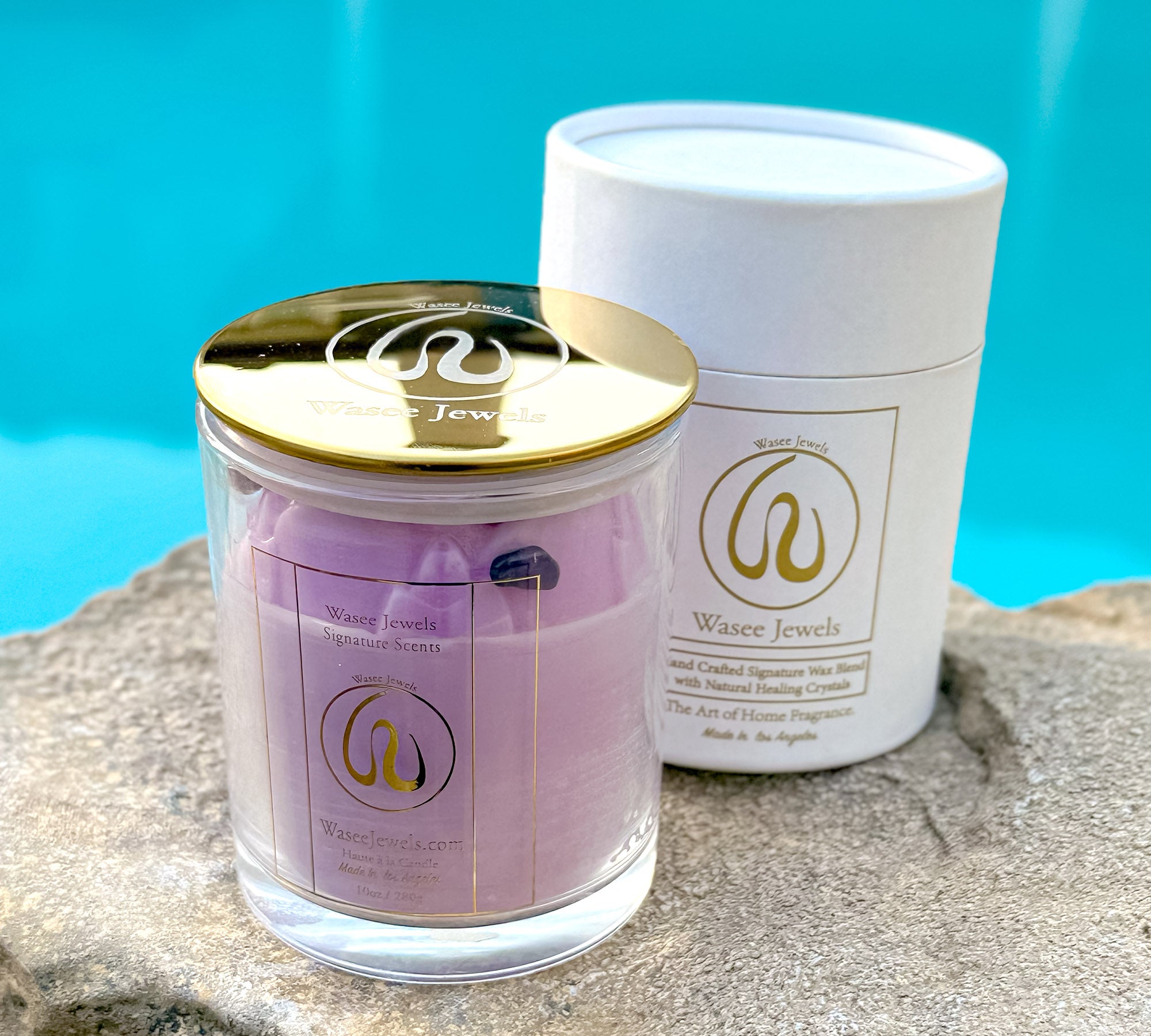 Bakhoor and Rose Candle