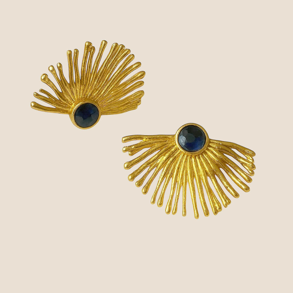 Gemara Solis Stud Earrings