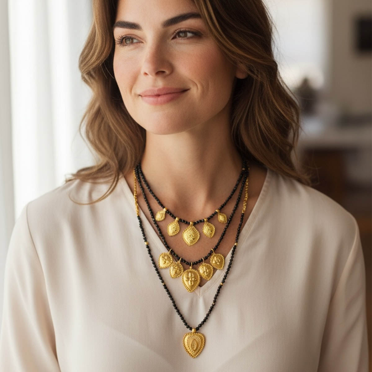 Heartline Sutra Necklace