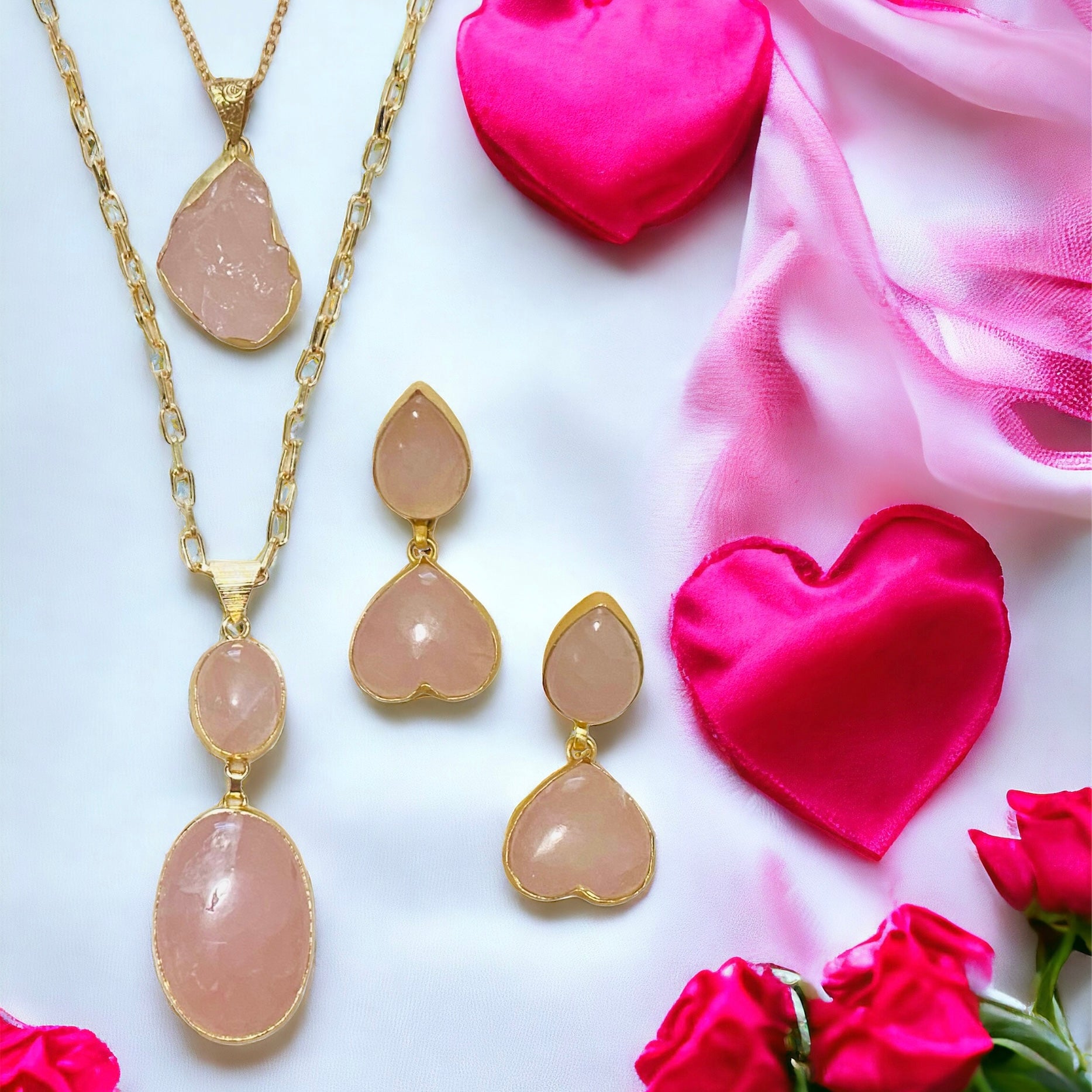 Love Dangle Drop Earrings