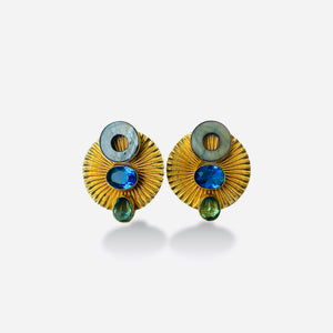 Sunlit Gemstone Spirals