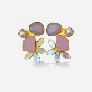 Rose radiance  earrings
