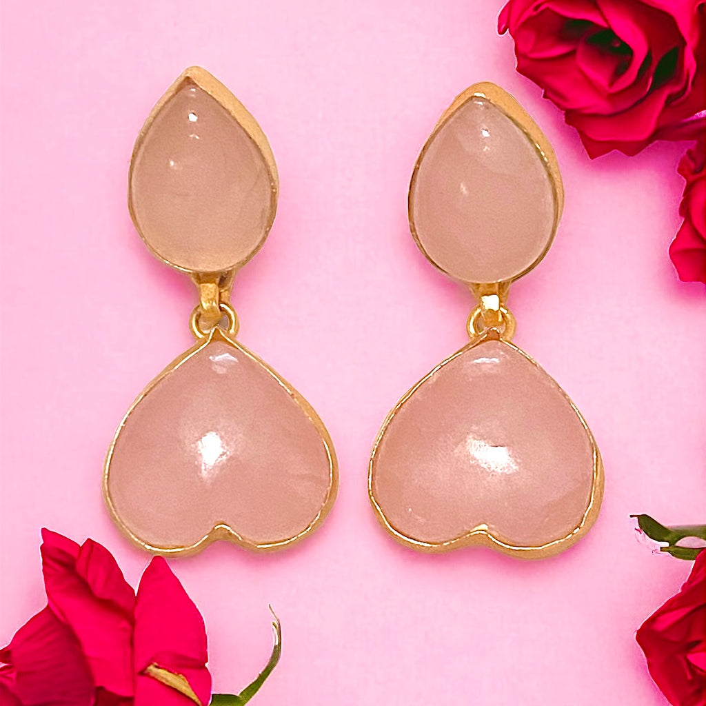 Love Dangle Drop Earrings