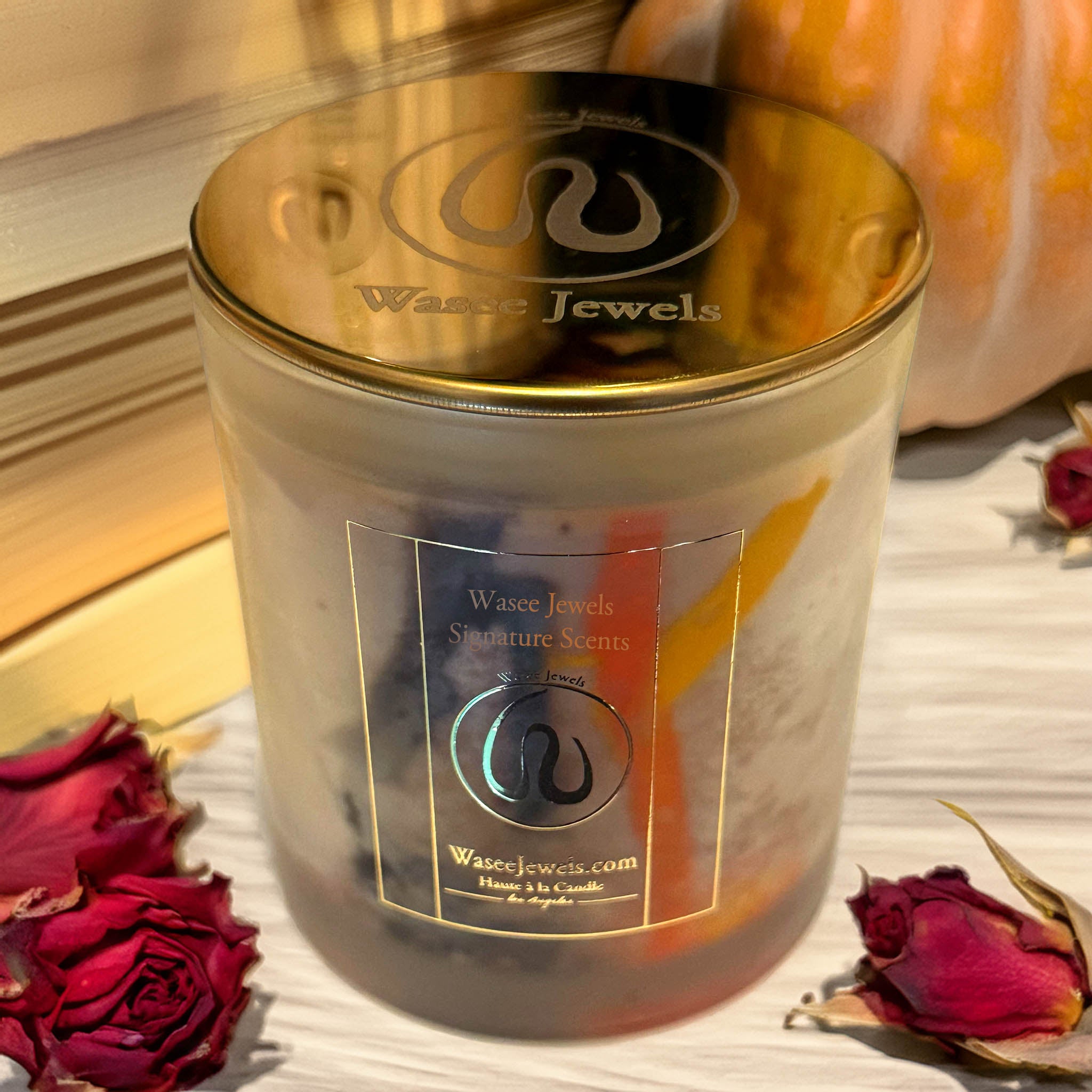 Pumpkin Rose Chai Candle