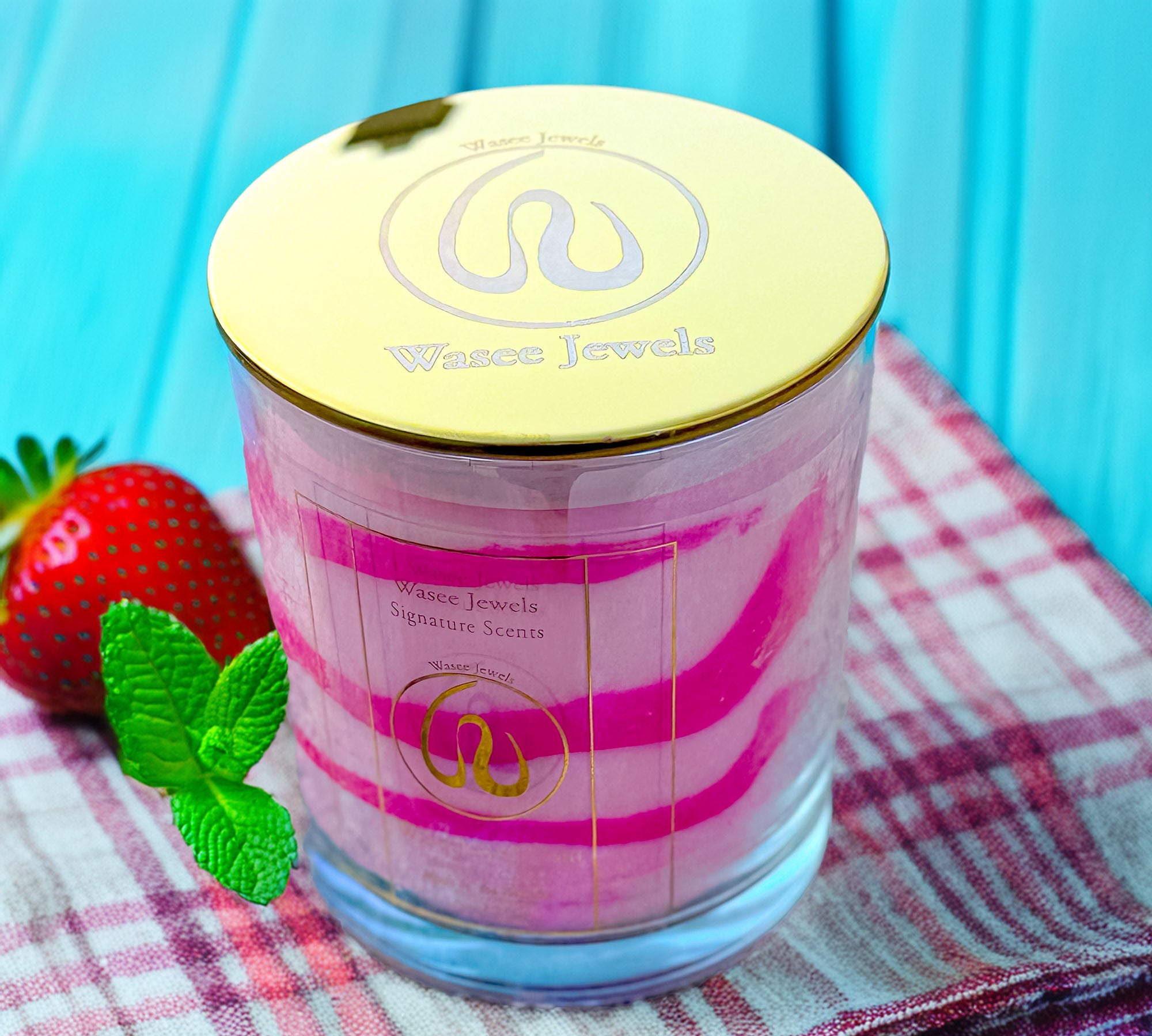 Strawberry shortcake Candle
