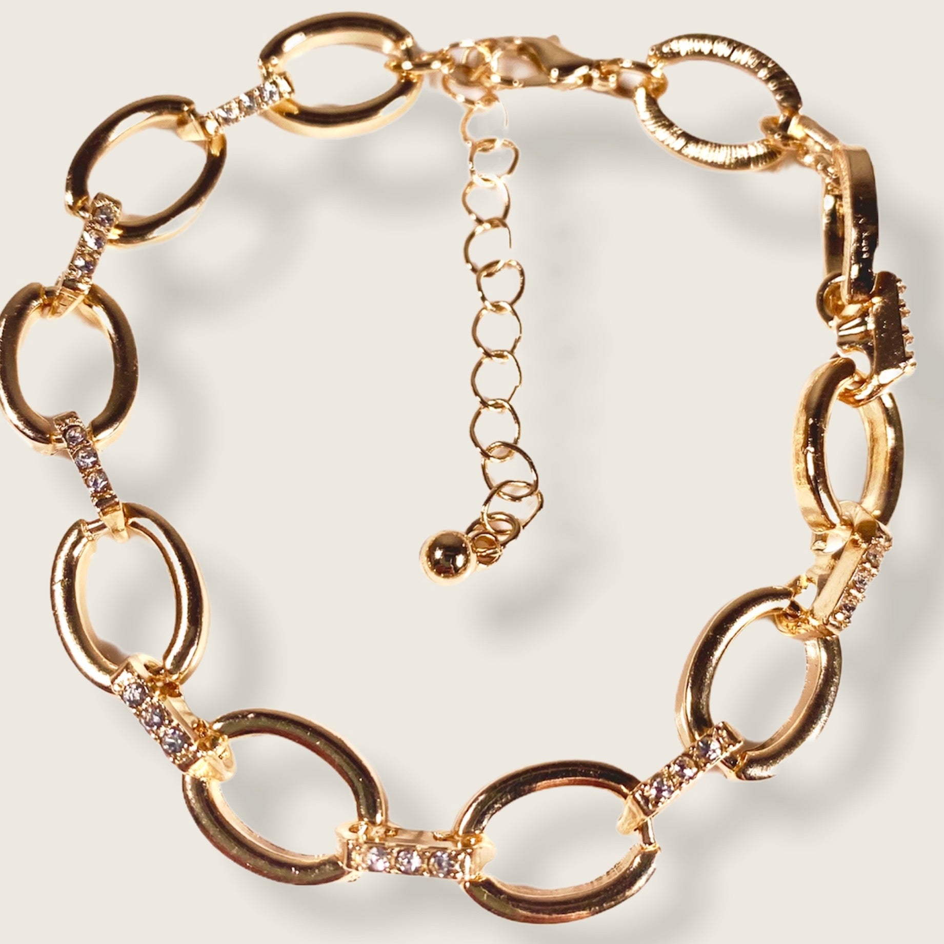 Aten cable link chain bracelet