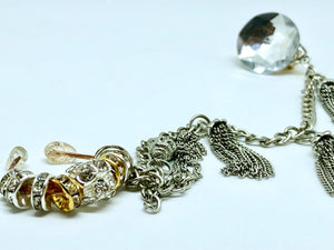 Nose ring with tassel chain and earring!
