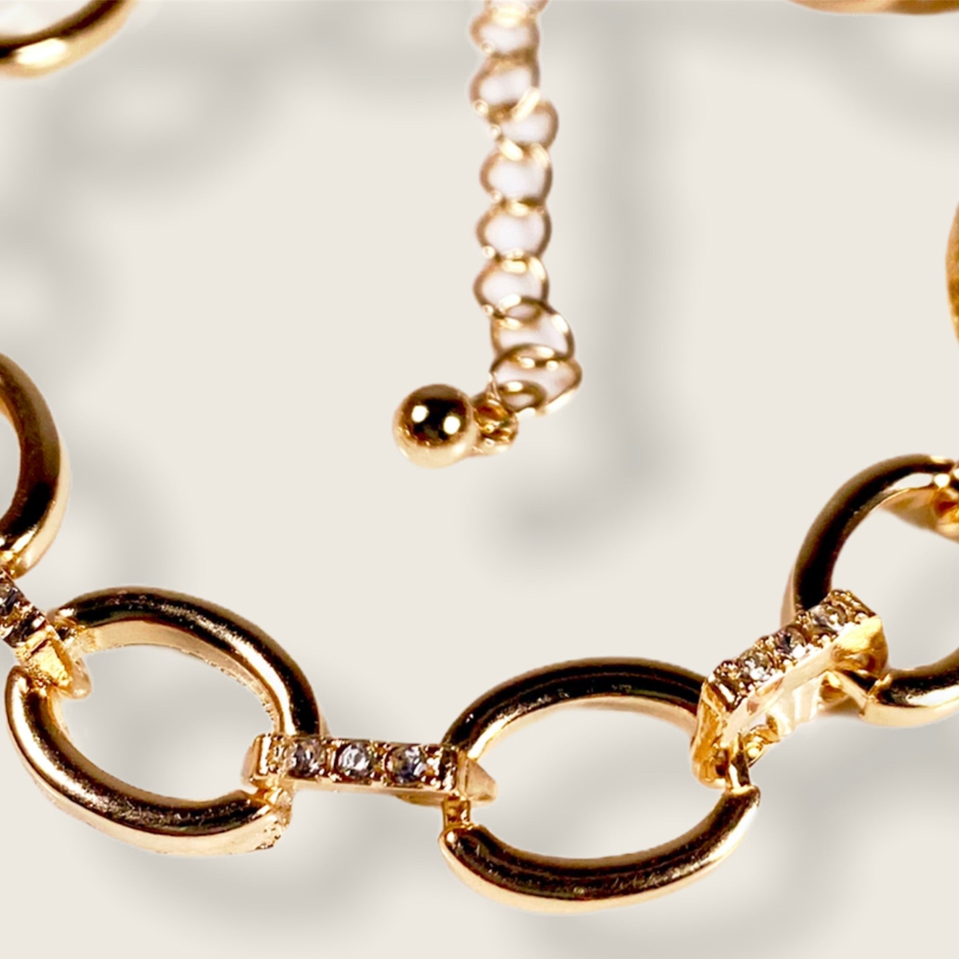 Aten cable link chain bracelet