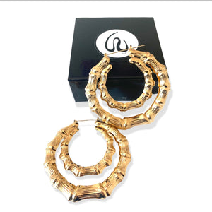 Round double hoops