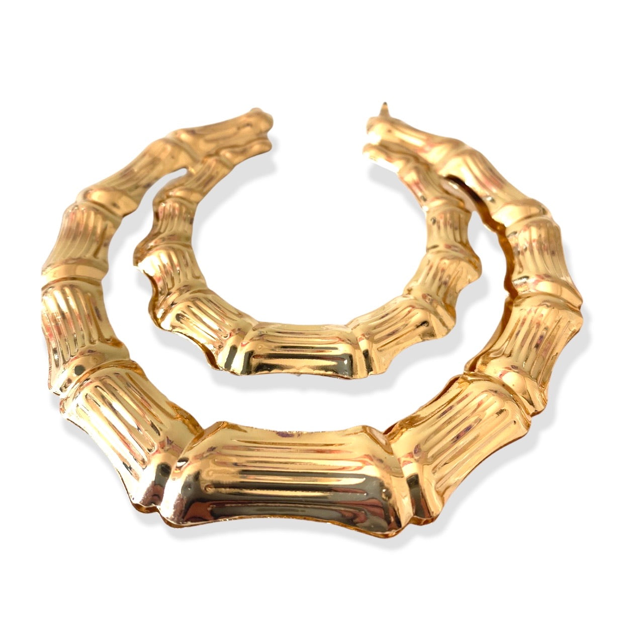 Round double hoops